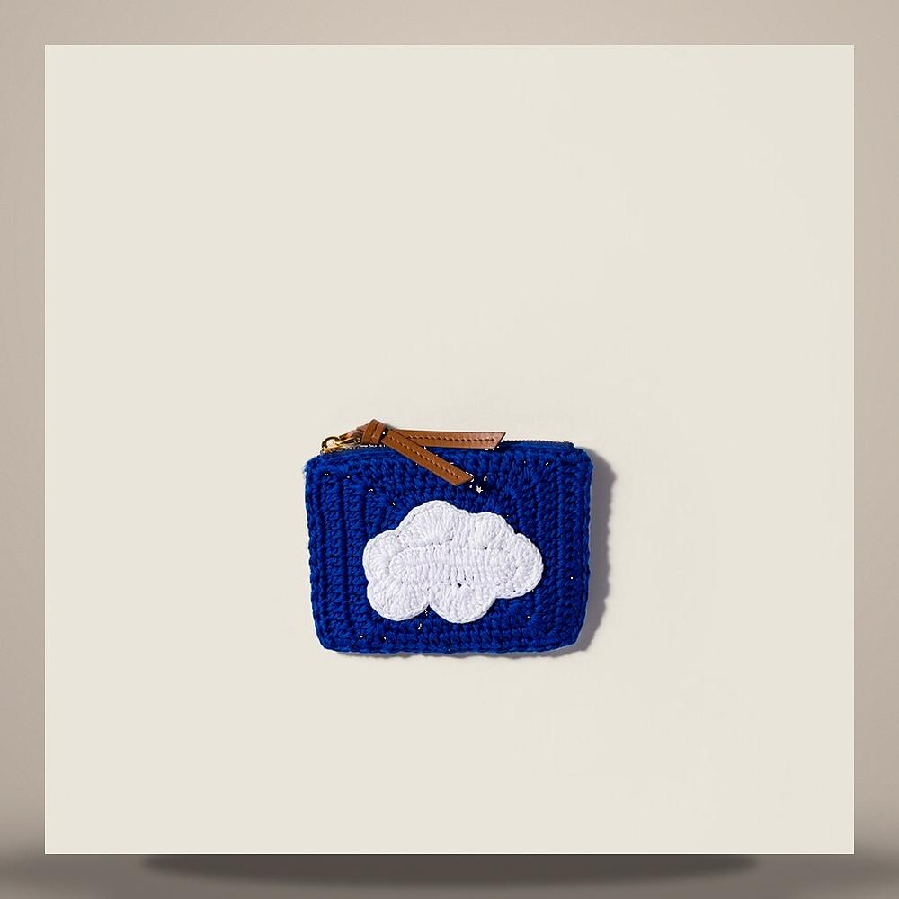Miu Miu Crochet Zip Pouch 5MB071 2I0H F0WYH