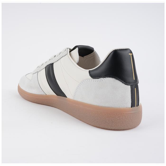 TOM FORD Suede Smooth Leather T Low-Top Sneakers