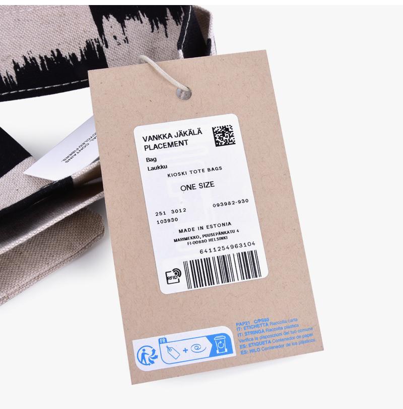 Marimekko Unisex Cotton Canvas Eco Tote Bag 093982 930