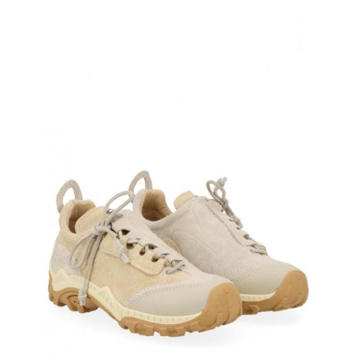 OUR LEGACY GABE Warm Fog Suede Low-Top Sneakers A2267 GW