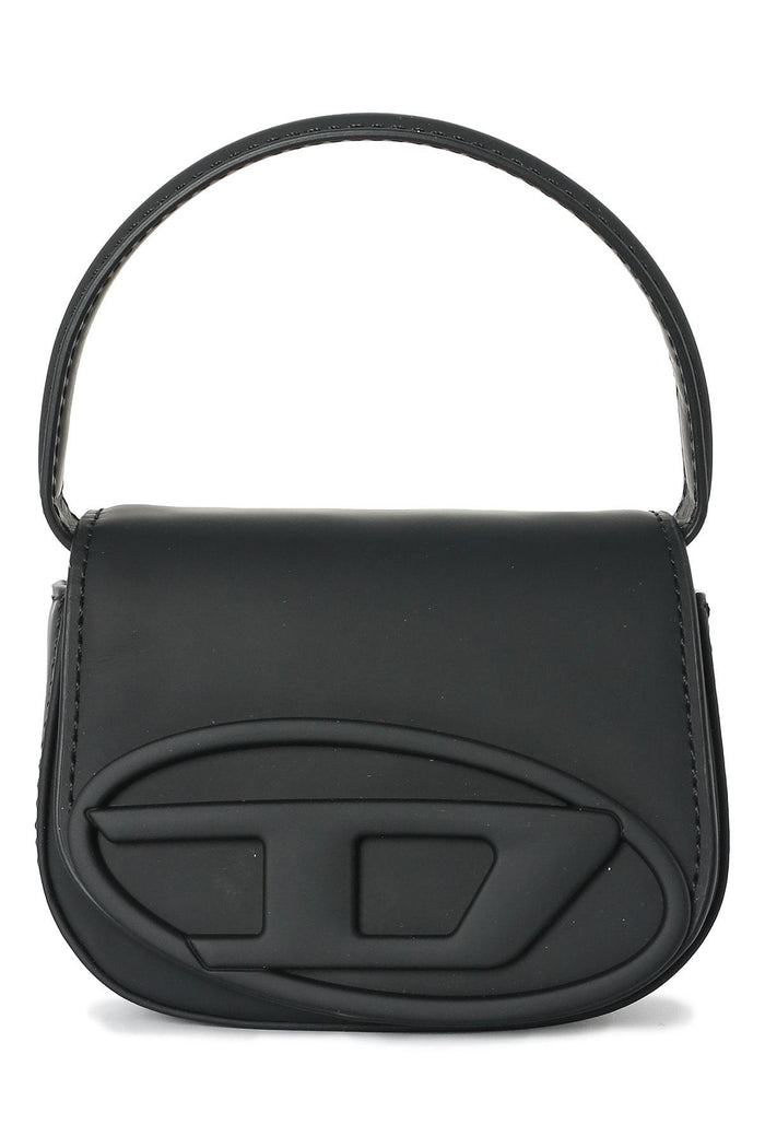 DIESEL 1DR XS Chain Strap Crossbody Bag Black