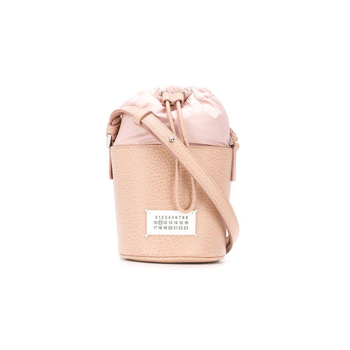 Maison Margiela 5AC Micro Bucket Bag Leather Taupe Tote