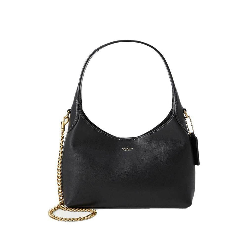 ecco leather Brooklyn shoulder bag 23 CW614 B4 BK