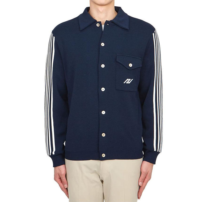 AUTRY Men’s Blue Knit Cardigan