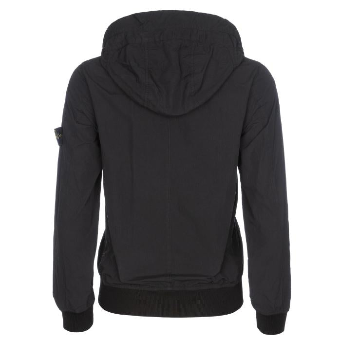 STONE ISLAND Wappen Patch Hooded Jacket Women Black