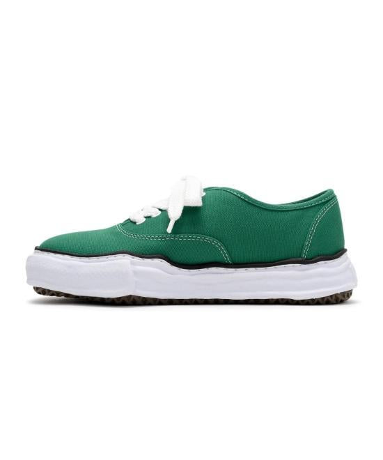 Maison Mihara Yasuhiro Baker OG Sole Canvas Low-Top Sneakers Gr A02FW704 CLGREEN