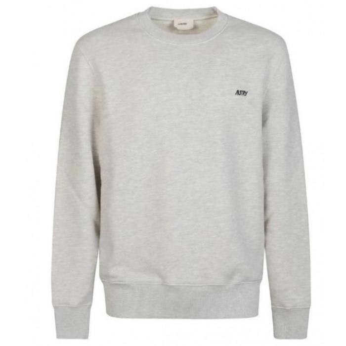 AUTRY Men's Embroidered Logo Crewneck Sweatshirt SWPM 001M