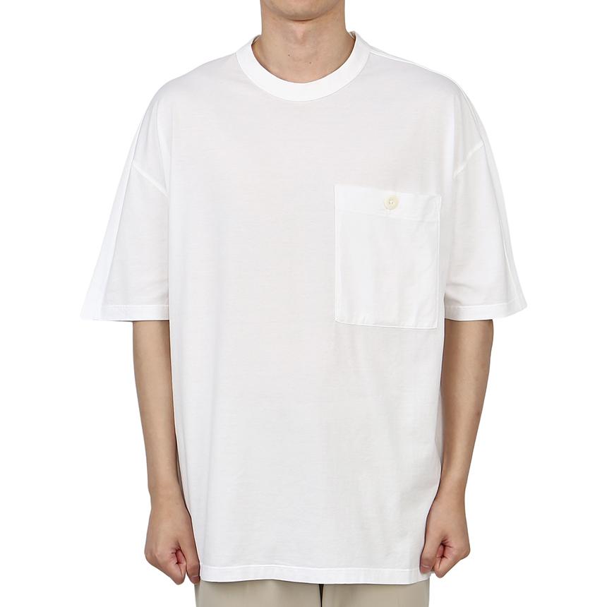 Ten C Men's Short-Sleeve T-Shirt 23CTCUH02089 A06021 100