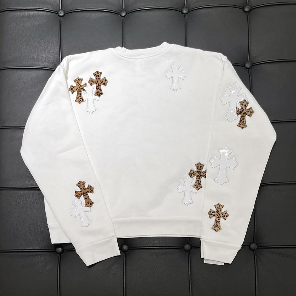 Chrome Hearts Paper Jam Patch White Sweatshirt Unisex