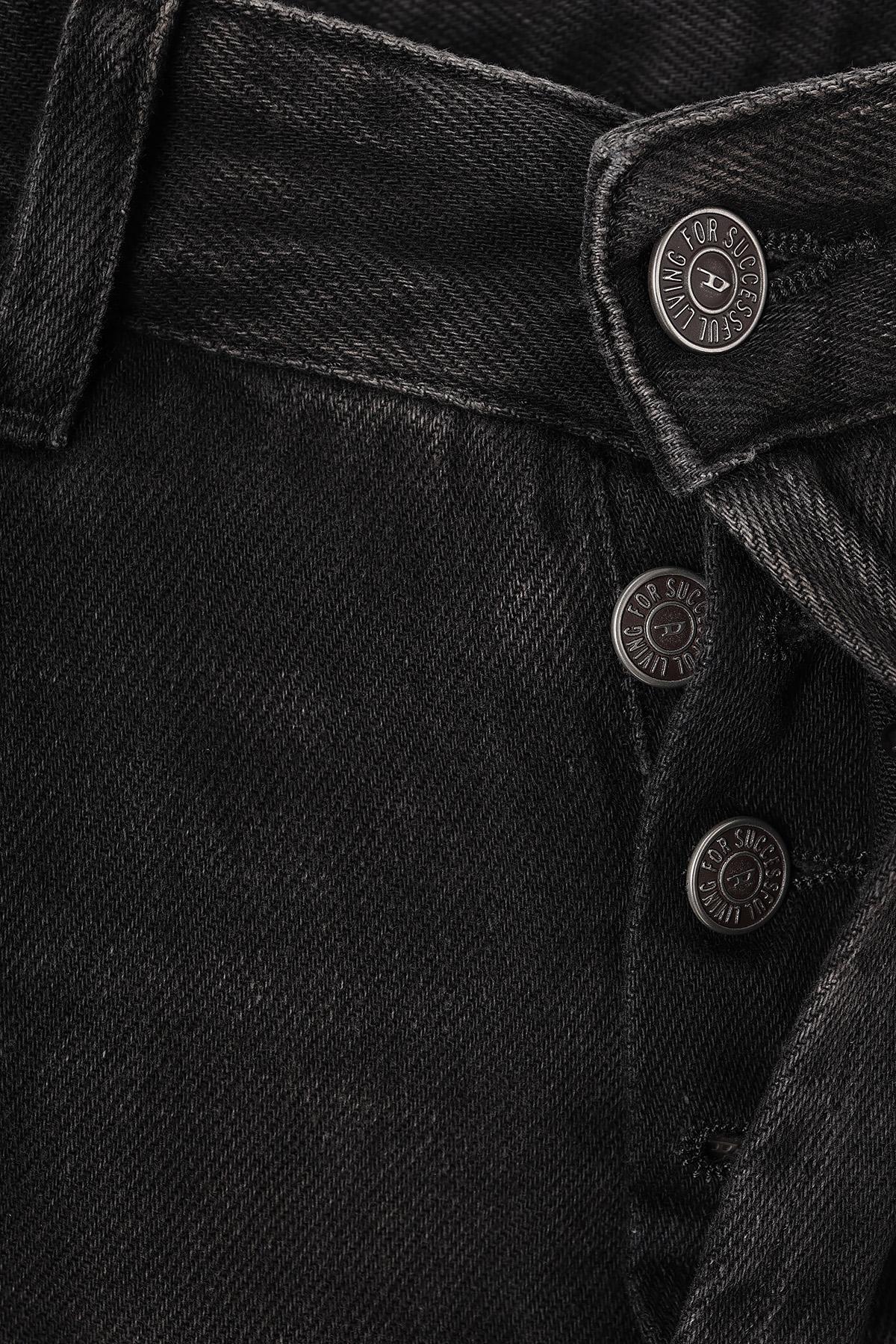 DIESEL 1996 DSIRE Black Loose Wide Leg Denim Jeans Unisex