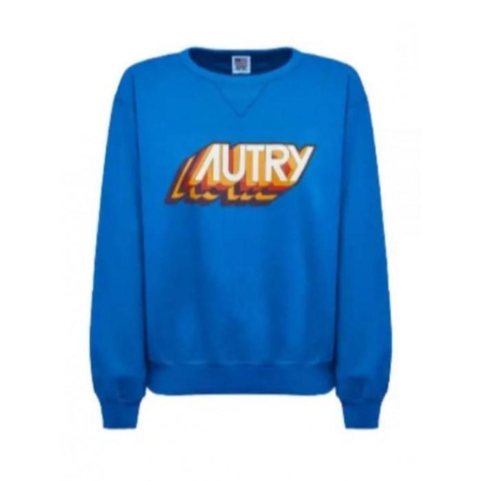 AUTRY Aerobics Logo Crewneck Sweatshirt Women’s