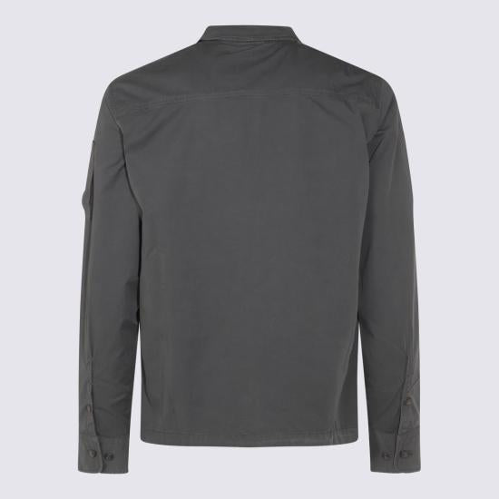 CP Company Dark Shadow Nylon Zip Jacket for Men 19CMOS705 A110143 G978