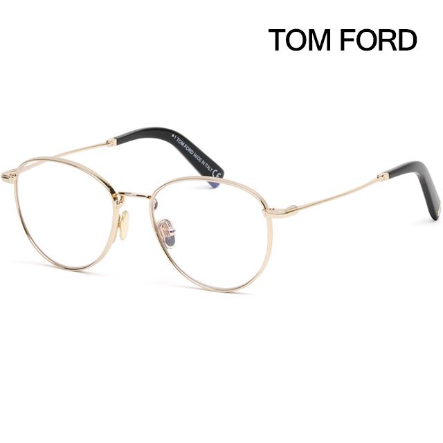 TOM FORD Blue Light Blocking Round Optical Eyeglass Frame Unisex TF5749B 028