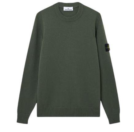 STONE ISLAND Lambswool Crewneck Sweater Men’s Knit K2S15 S00A3 V0054