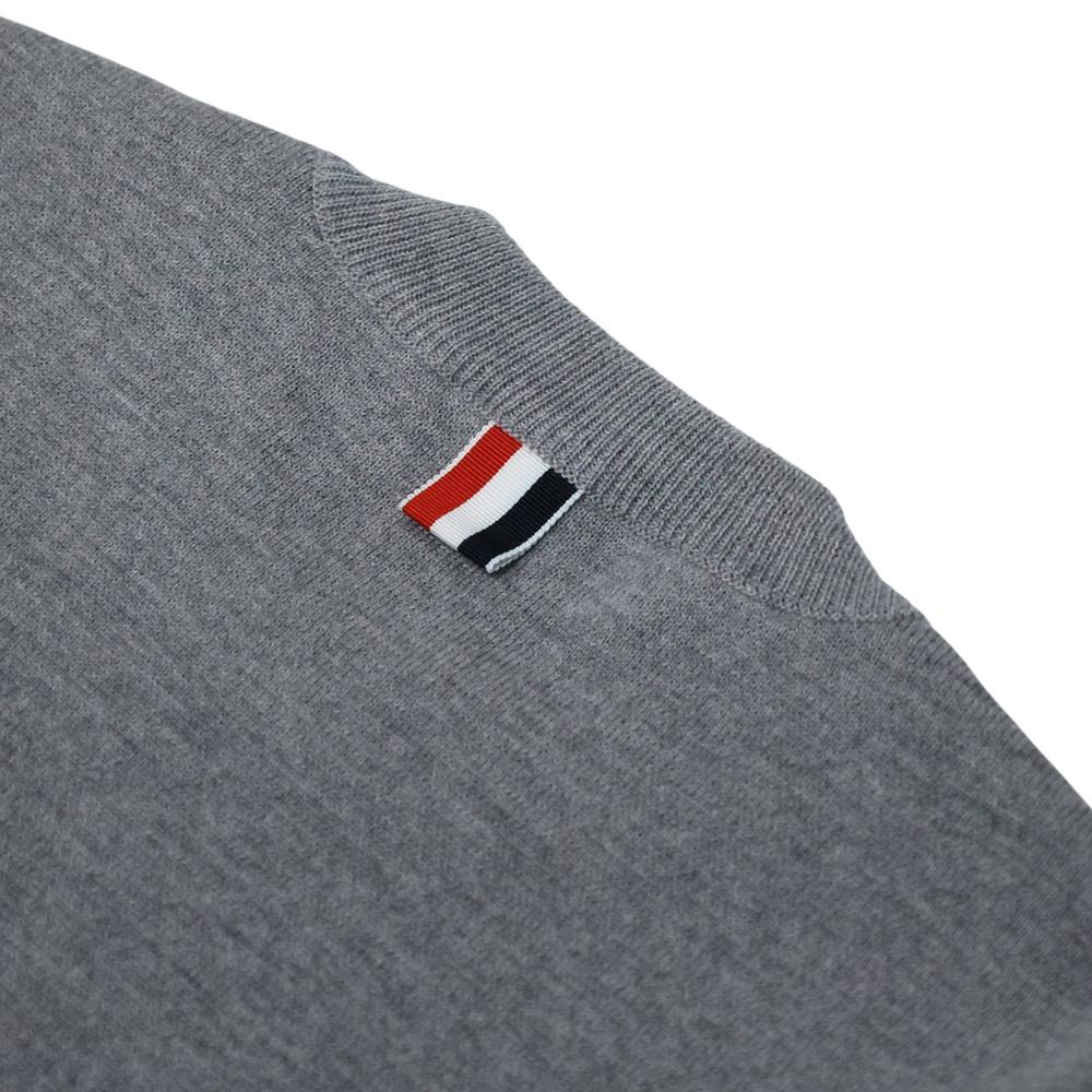 THOM BROWNE Diagonal Milano Stitch Women’s Round Neck Knit Sweater