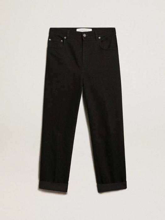 GOLDEN GOOSE Black Denim Jeans Women’s Pants