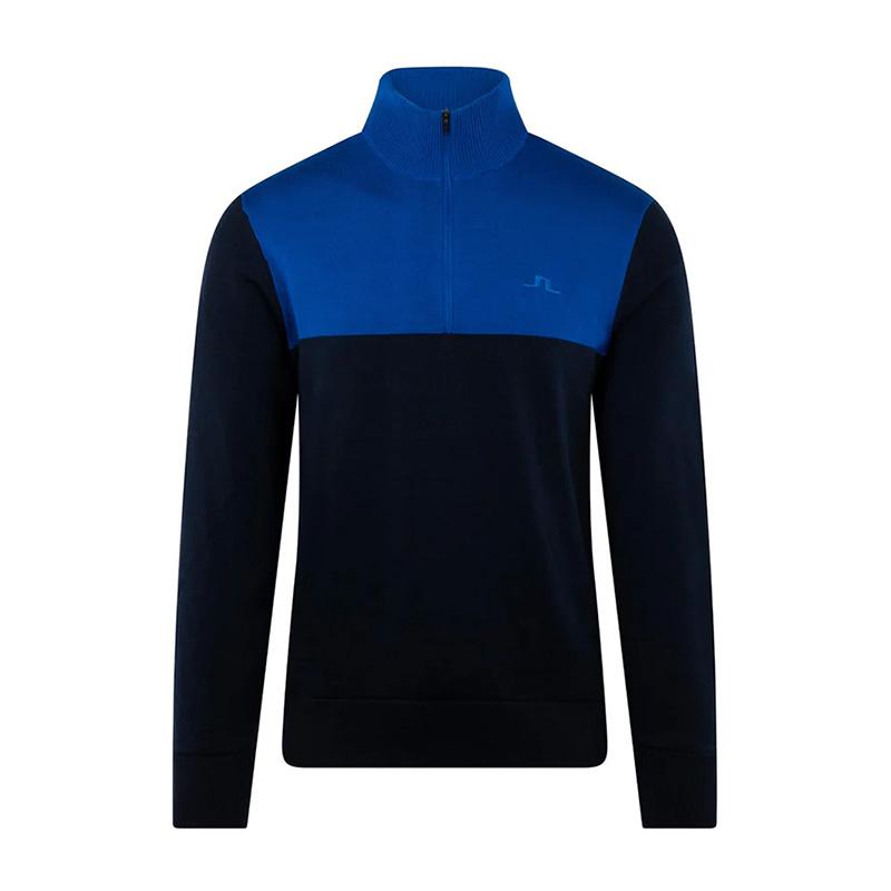 J LINDEBERG Jeff Windbreaker Sweater Navy Men's Top AMKW09397 6855