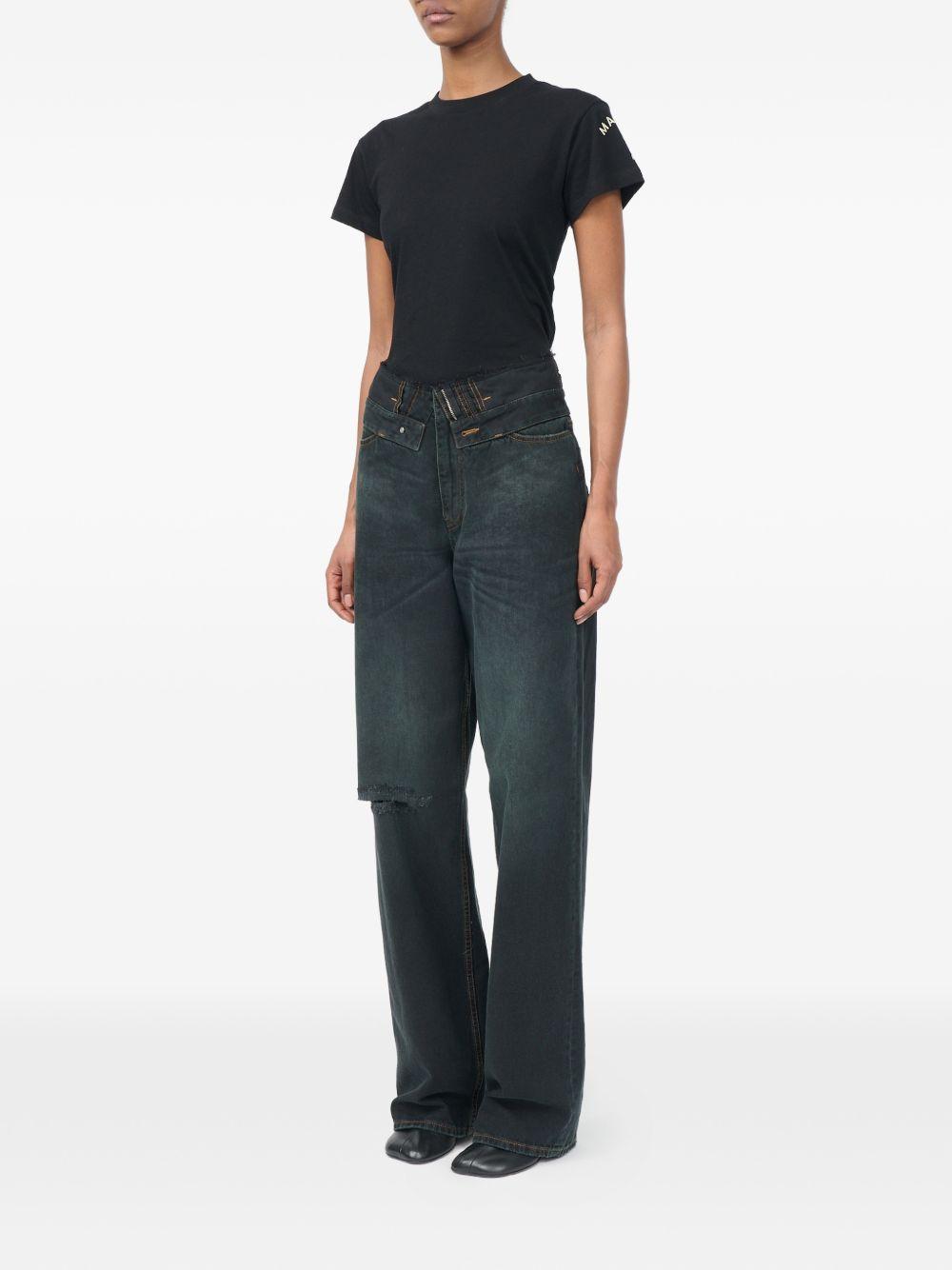 Maison Margiela Gray Denim Jeans for Women