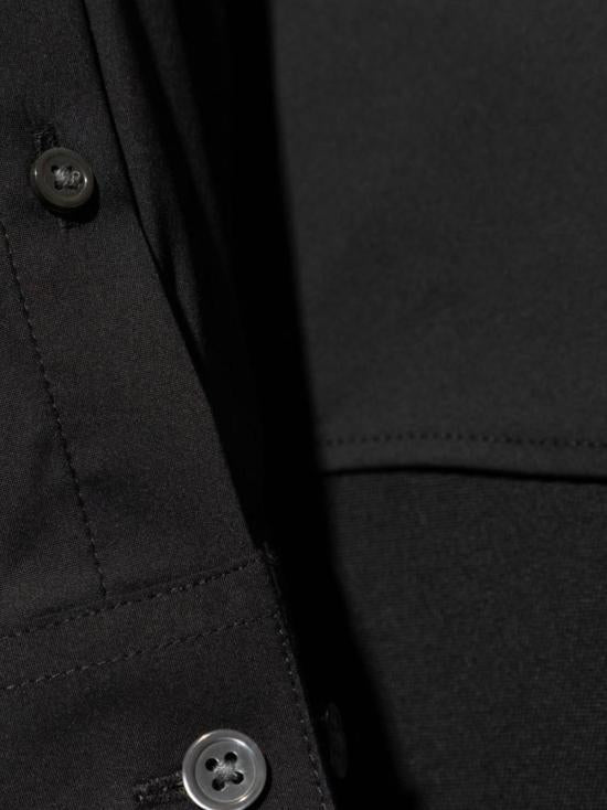 Theory Long Sleeve Shirt for Men A0674535 001 BLACK DOM