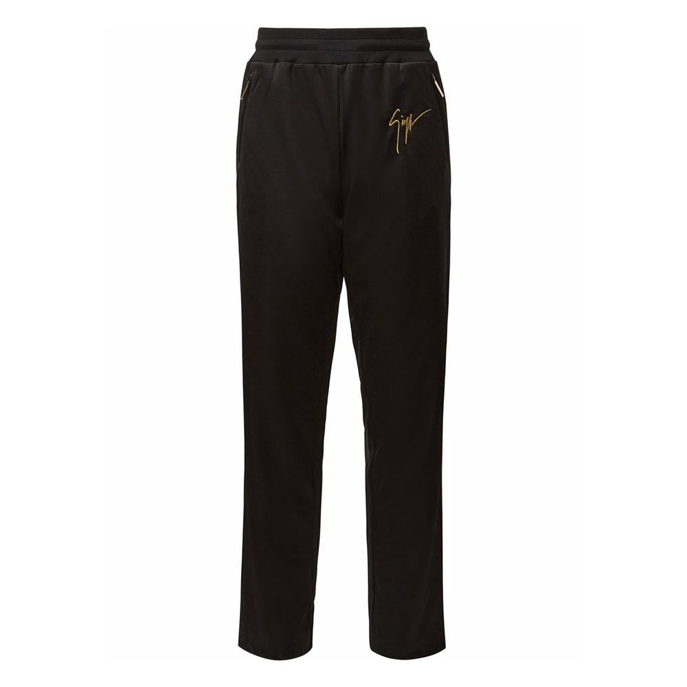 Giuseppe Zanotti Black Track Sweatpants Joggers for Men