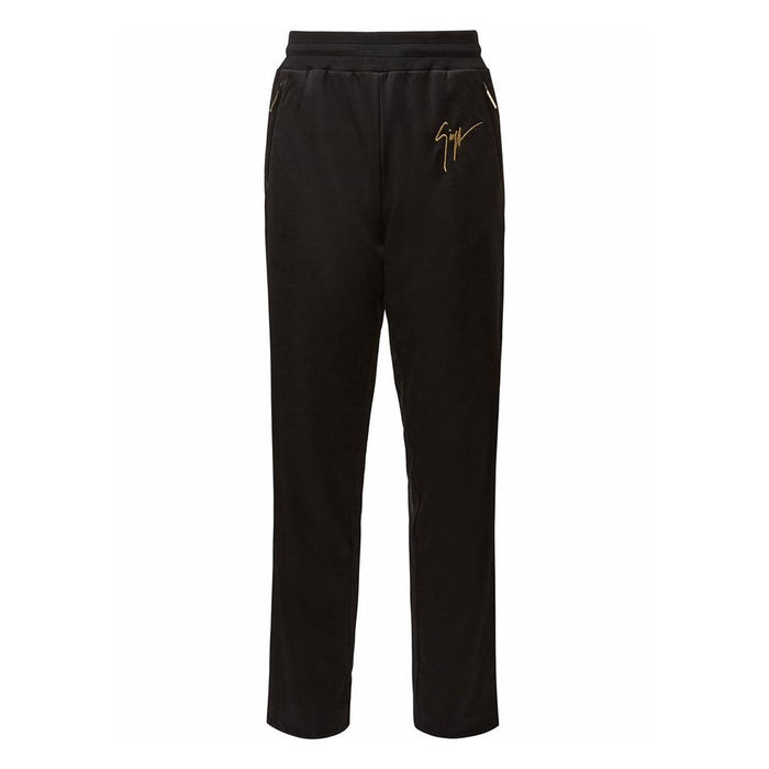 Giuseppe Zanotti Black Track Sweatpants Joggers for Men