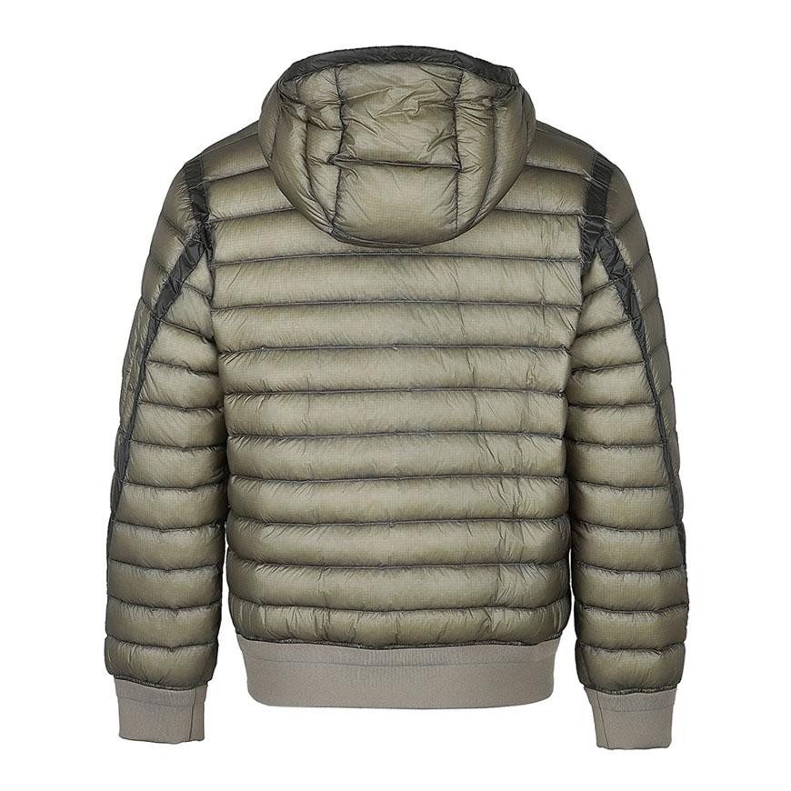 CP Company Men DD Shell Hooded Lens Down Jacket Green