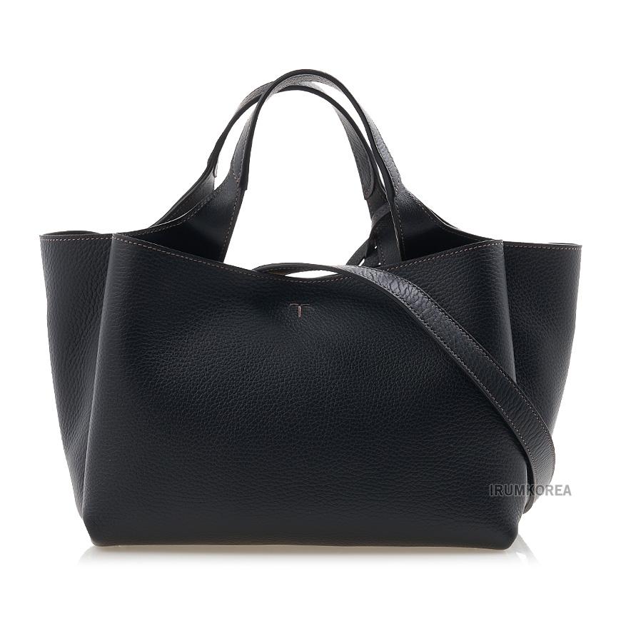 Tods Mini Shoulder Tote Bag Women’s New Collection Black Leather