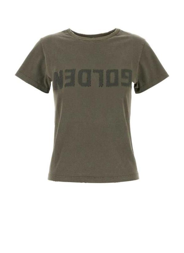 GOLDEN GOOSE Distressed Slim Fit T-Shirt