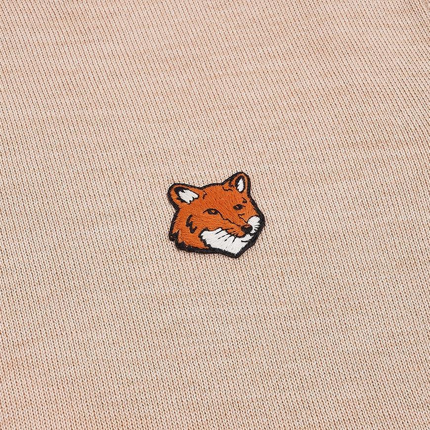 Maison Kitsune Men’s Fox Head Merino Wool Crewneck Sweater N PM00801 KT1181 0429