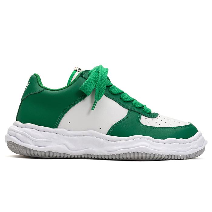 Maison Margiela Green Wayne OG Sole Low-Top Sneakers