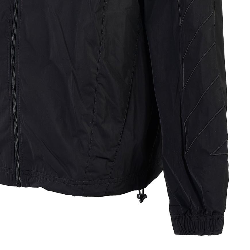 OFF WHITE Men's Diagonal Outline Zip-Up Hoodie OMBD039C99FAB0011010