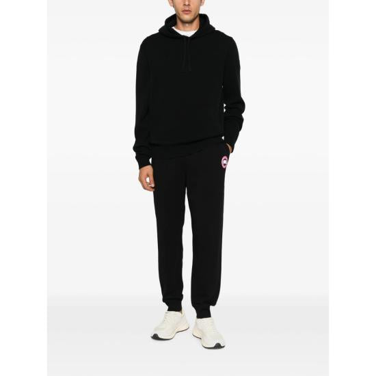 Canada Goose Black Fleece Jogger Sweatpants for Men