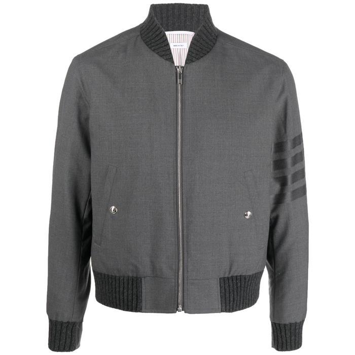 THOM BROWNE 4-Bar Plain Jacket Dark Gray Men’s MJO030A 06146 025