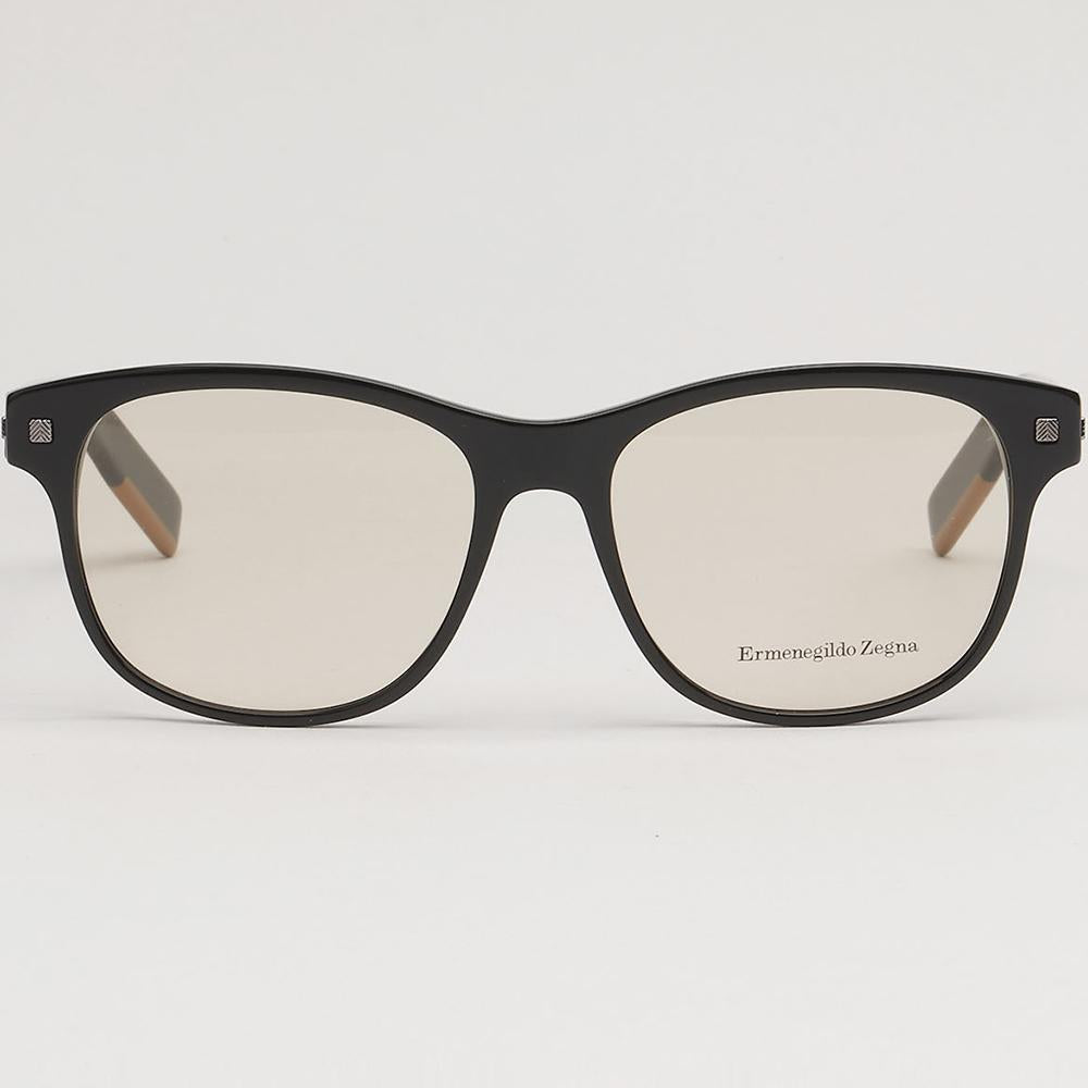 Zegna UV Protection Tinted Lens Acetate Eyeglasses Unisex EZ5158 001