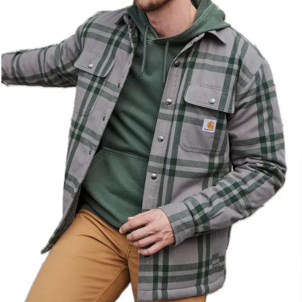 CARHARTT WIP Flannel Lined Shirt Jacket Men’s 106354 E82