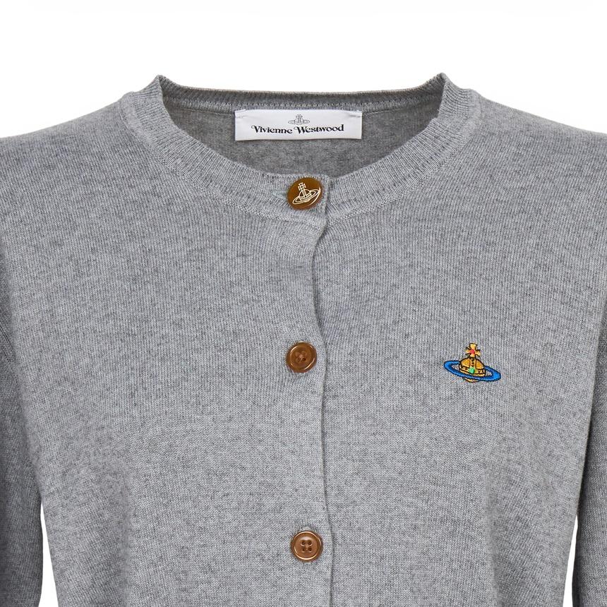 Vivienne Westwood Bea Women’s Cropped Cardigan White Knit