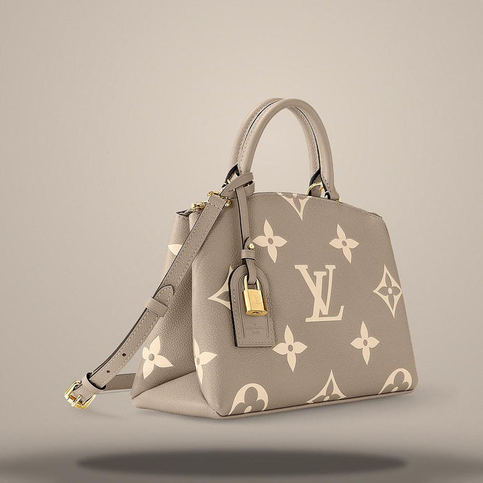 Louis Vuitton Petite Palais Tourterelle Creme Shoulder Bag