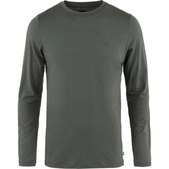 Fjallraven Long Sleeve T-Shirt Basalt Men's Sweatshirt Top 87194050
