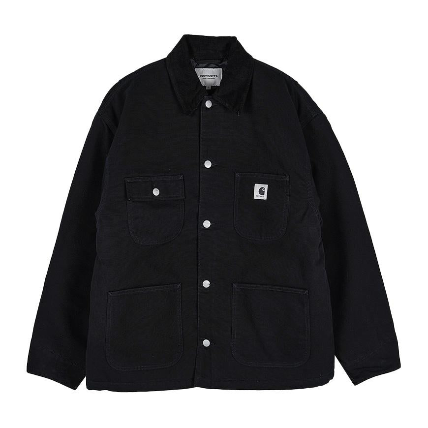 CARHARTT WIP Women’s OG Michigan Coat Navy Cotton Canvas Coat