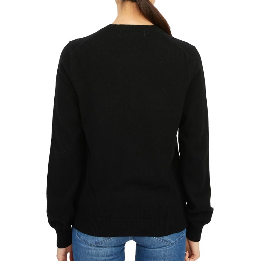 Comme des Garcons Mini Red Heart Logo Women’s Cardigan AZ N079 051 1
