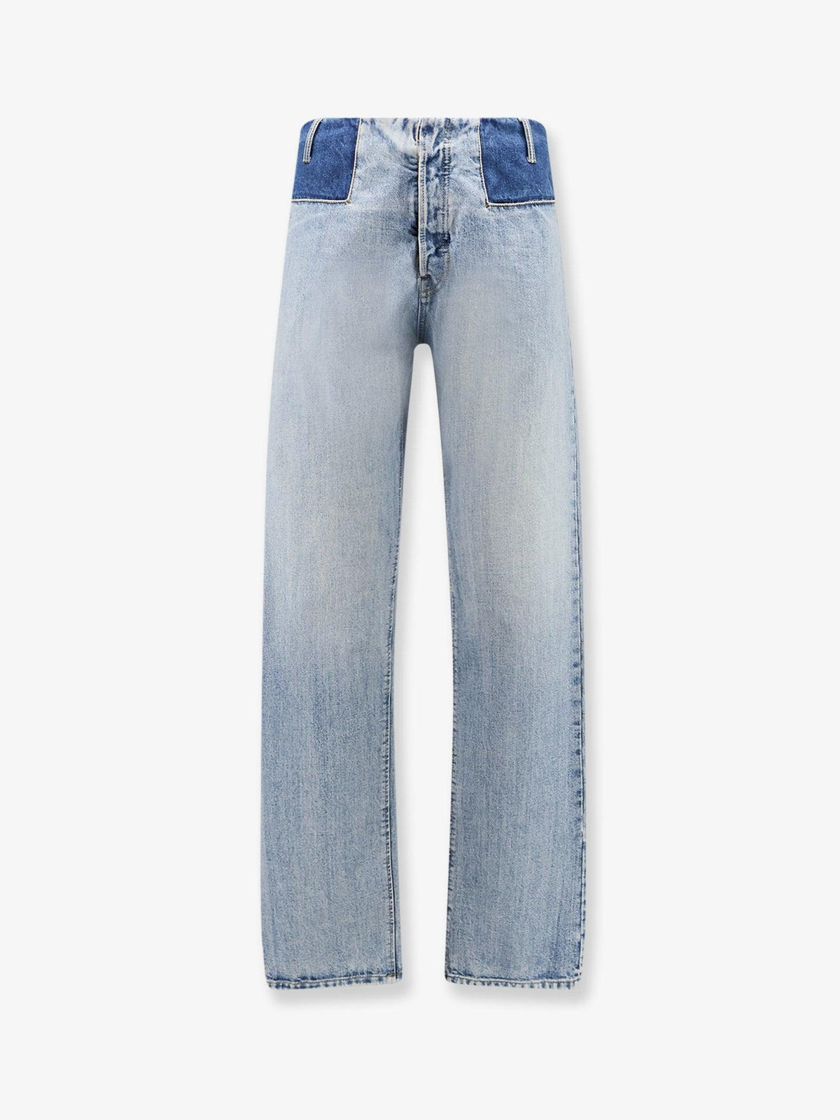 Maison Margiela Black Denim Cropped Jeans for Men
