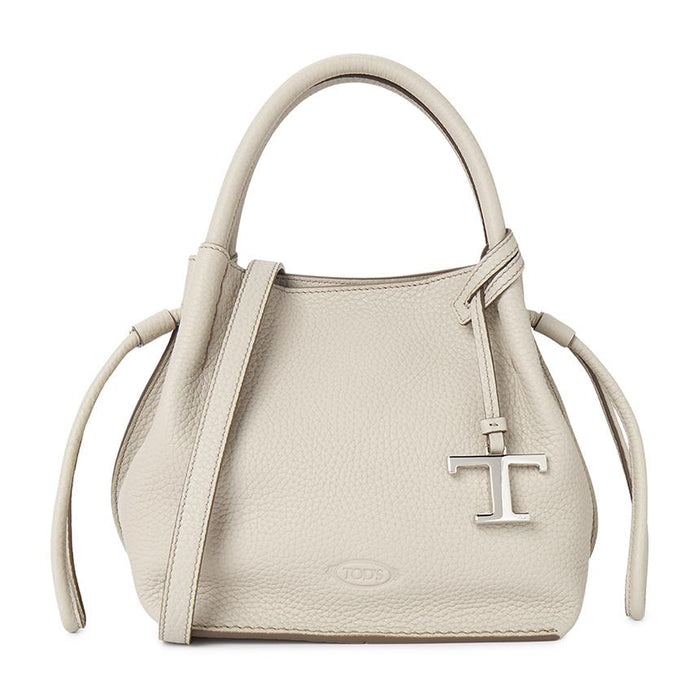 Tods Small Leather Bucket Bag Tote Unisex XBWBUZS9200WNTC006