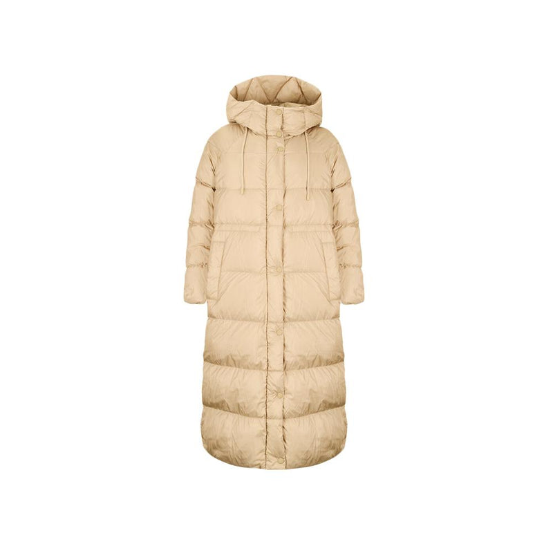 Max Mara Reversible Long Down Puffer Coat Beige 2525496082 021
