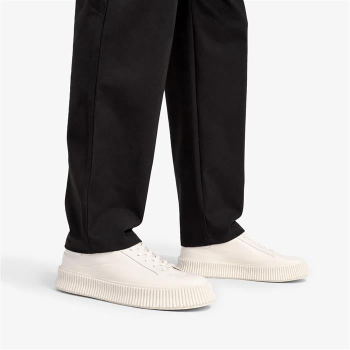 JIL SANDER Platform Leather Low-Top Sneakers for Men