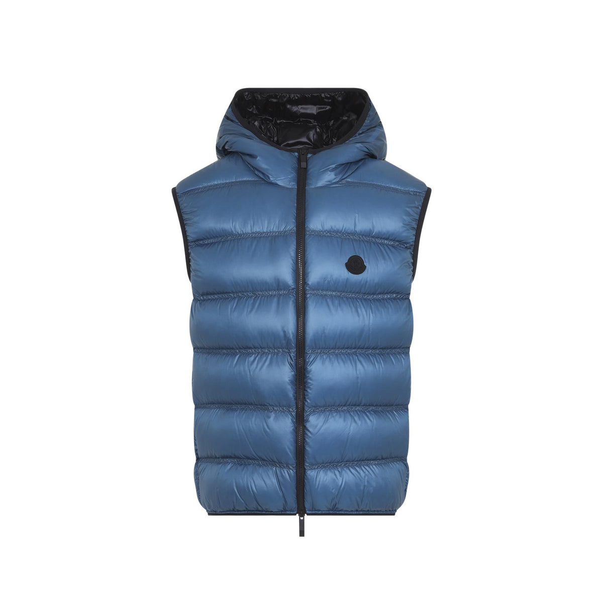 Moncler Black Down Puffer Vest for Men
