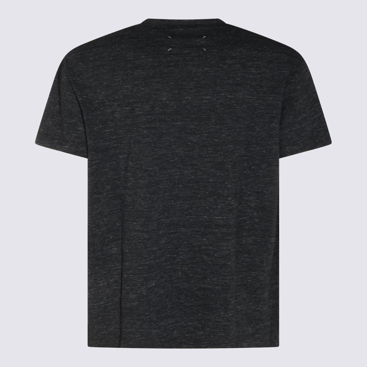 Maison Margiela Short Sleeve Cotton T-Shirt Beige Men