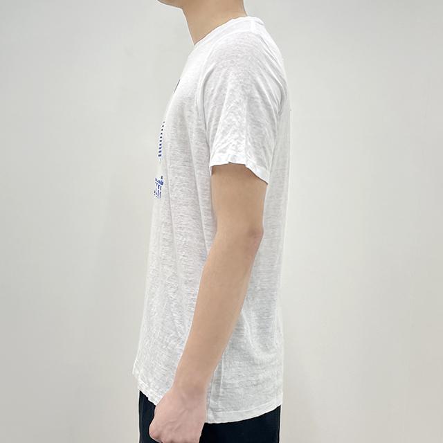 Isabel Marant Men’s KARMAN White Short Sleeve T-Shirt