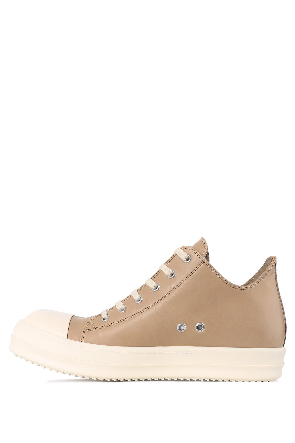 Rick Owens Dark Pearl Men's Low Top Sneakers RU02B2891 LCG 8811
