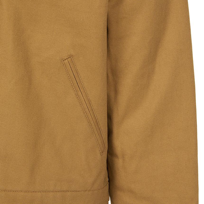 Carhartt Detroit Jacket for Men Black Canvas Workwear