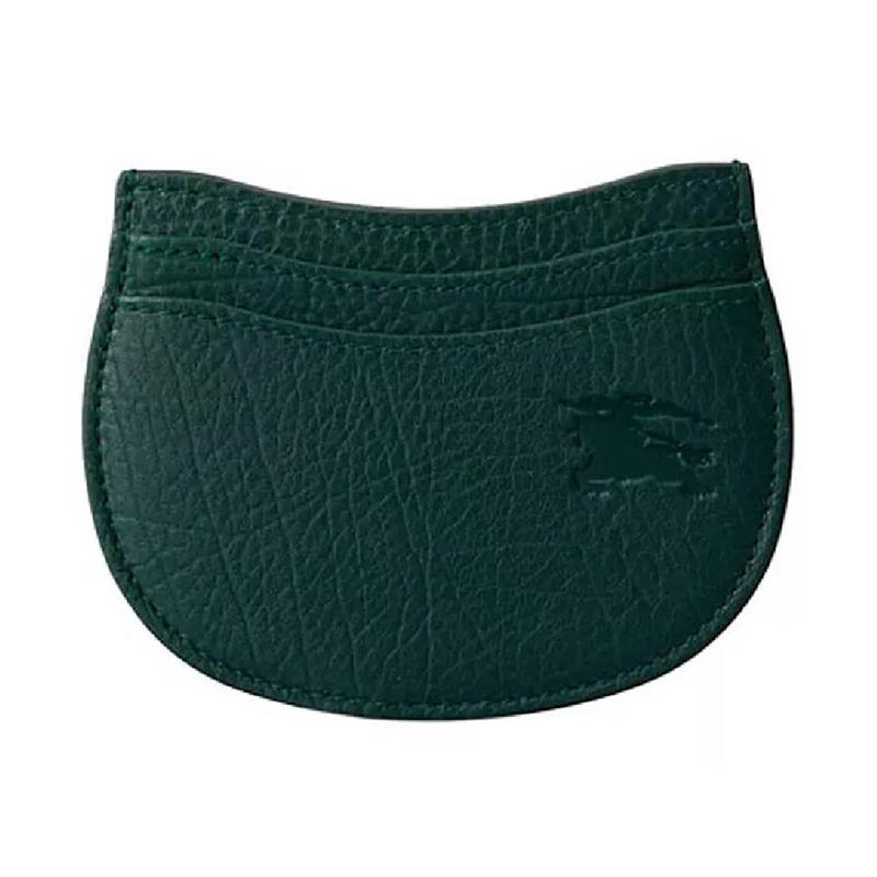 BURBERRY Rocking Horse Leather Card Holder Wallet